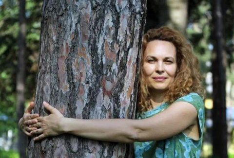 Biljana Grbovic u prirodi Foto Milica Ilic