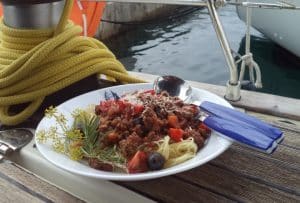 spagete a la marinero