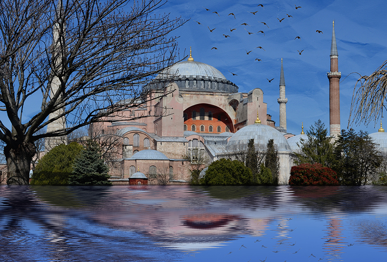 Mariniranje Hagia Sophia by Murat Demirkan Pixabay - Copy