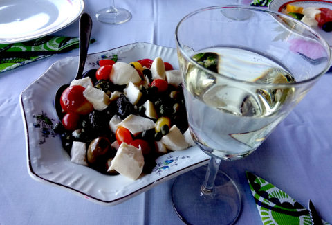 Mariniranje salat and wine Foto M Jablanov